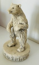 ORSO REFRIGUE STATUETTA INSEGNA STATUA PUBBLICITÀ JEANS BEAR BEER