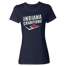 2025 Basketball Cup Victory - Indiana Fever Champs Ladies' Crewneck T-Shirt
