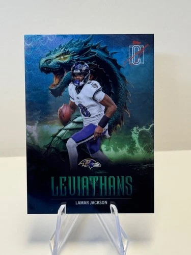 2025 Topps Signature Lamar Jackson Base (RAW)
