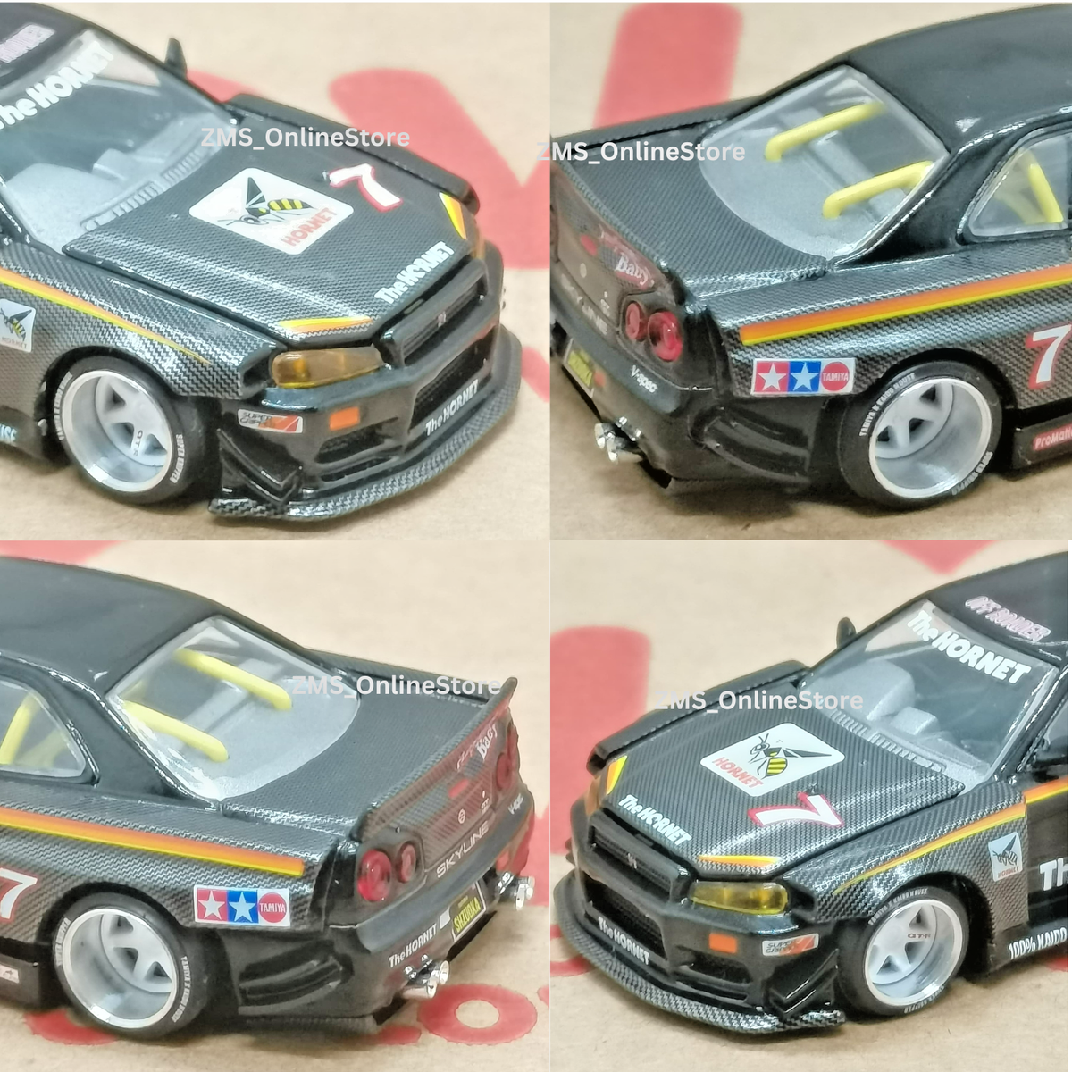 Kaido House Mini GT Nissan Skyline GTR R34 The Hornet Tamiya