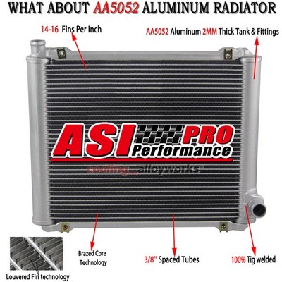 Aluminum Radiator Fit 2012-2020 Can-Am Outlander Renegade 450/500/650/800/1000.