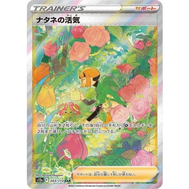 Gardenia's Vigor SAR 243/172 S12a VSTAR Universe Pokemon Card Japanese NM