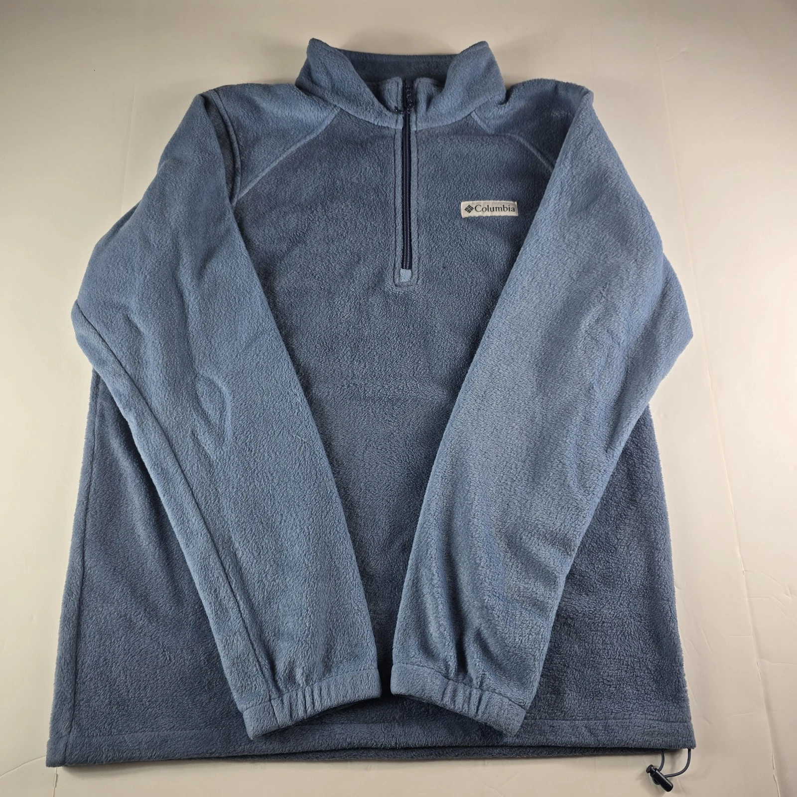 Columbia Men Granite Mountain Half-Zip Fleece Logo Jacket Pullover Size M