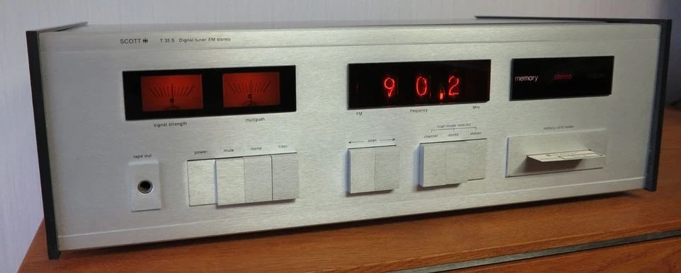 Scott Tuner T 33S Digital Synthesizer Tuner UKW FM - Bild 2 von 4