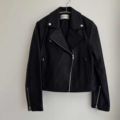S Size Leather Jacket Worn Only A Few Times Fray I.D Lamb Rider 0