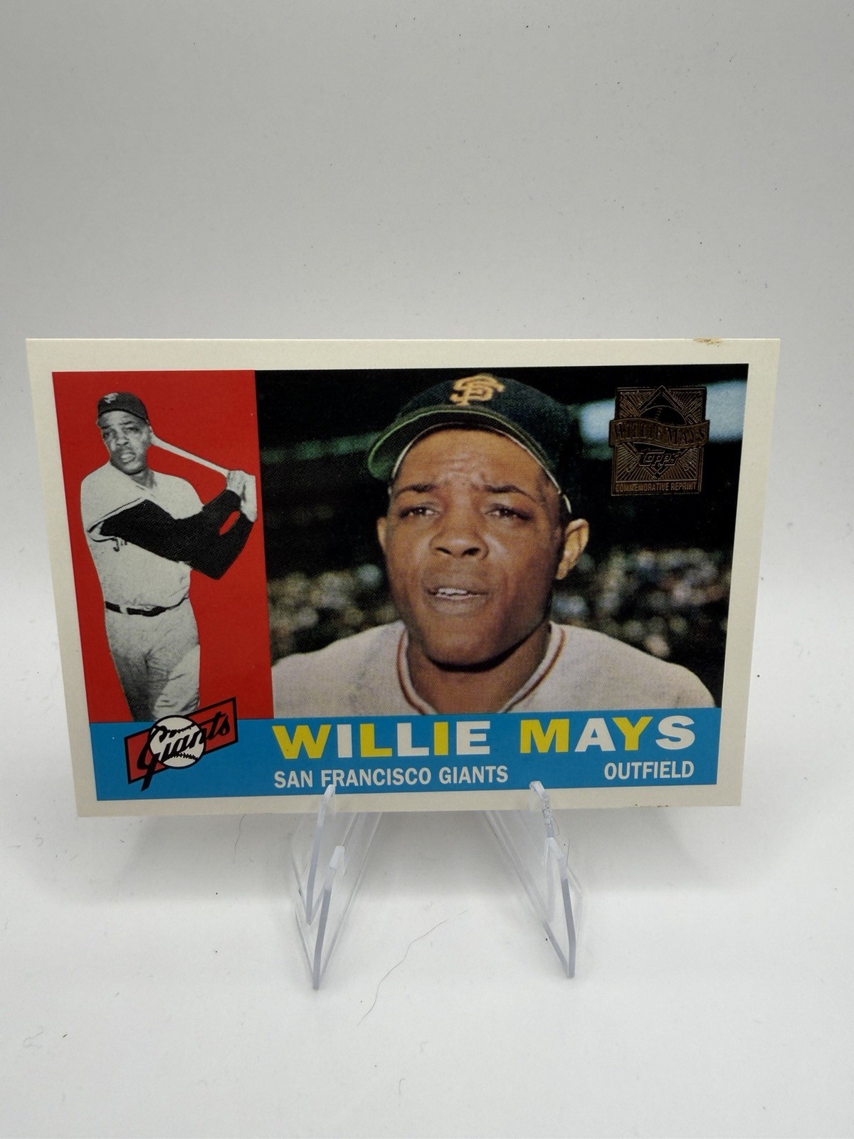 1997 Topps - Willie Mays Reprints Willie Mays #12 1960 Topps