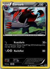 Pokémon Zoroark 30/30 Holo - Trainer Kit - Deutsch 2011