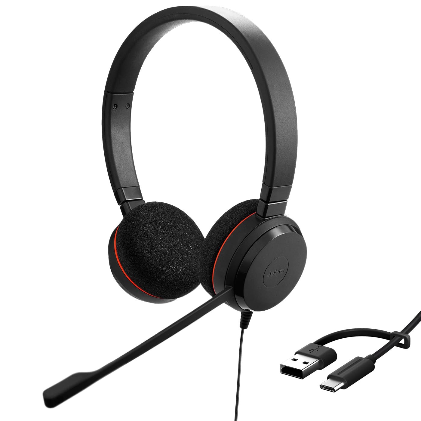 Cuffie Jabra 4999-823-169 Evolve 20 MS Stereo USB-A/C - Miglior Prezzo