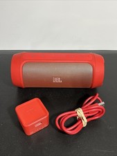JBL Charge2 Portable Bluetooth Speaker Red with USB Cord  Plug