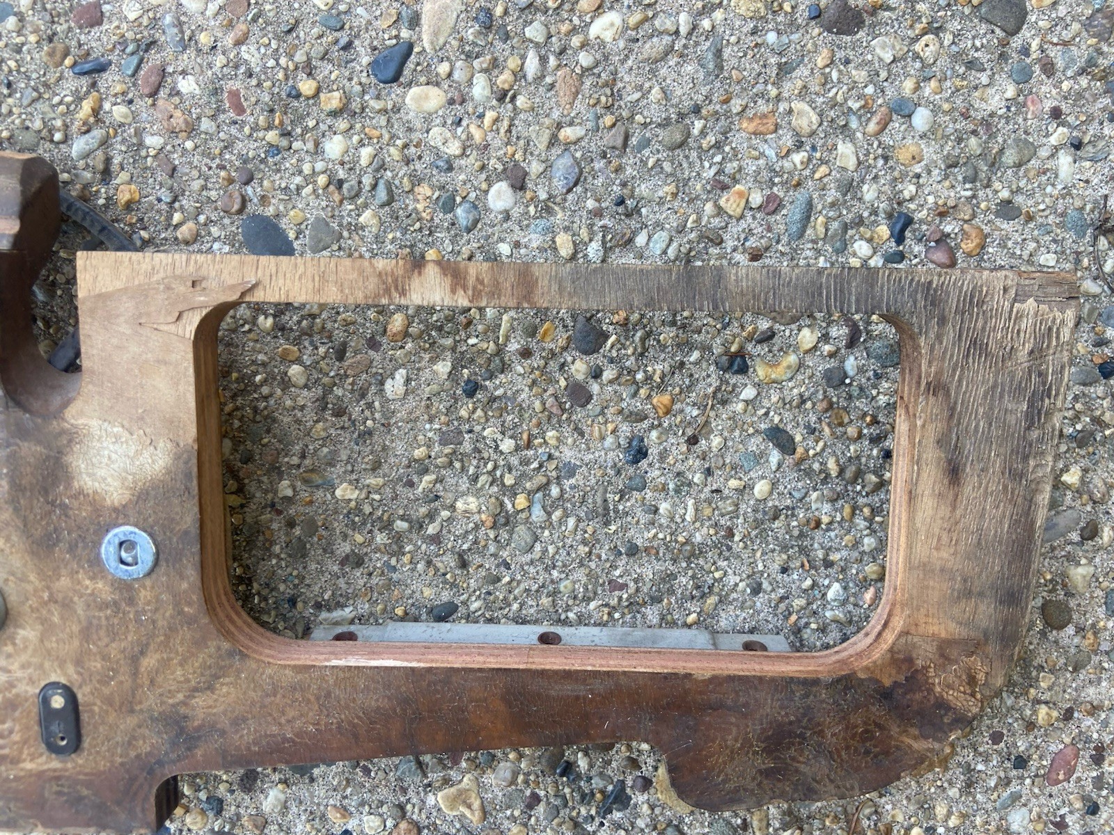 RARE ROLLS ROYCE SILVER CLOUD II CENTER DASH INSTRUMENT WOOD LEFT HAND DRIVE