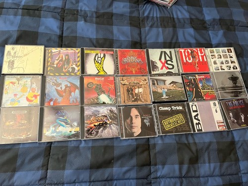 CD Lot 21-Classic Rock-Van Halen, INXS, Stones, The Band, Santana, Skynyrd.+ Sehr guter Zustand+