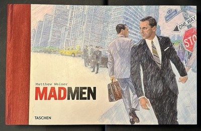MAD MEN By Matthew Weiner Advertising Large Coffee Table Picture Book