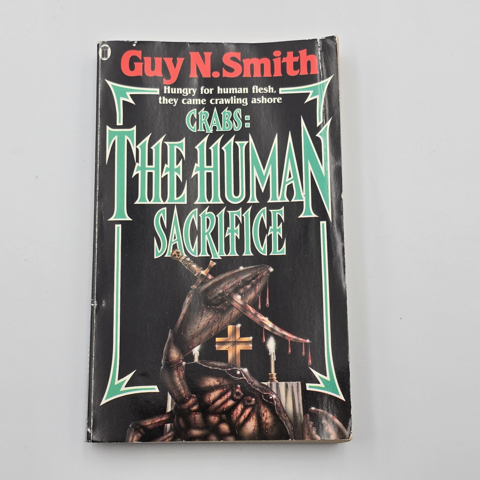 GUY N. SMITH Crabs: The Human Sacrifice 1988 New English Library PBO 1st Edition