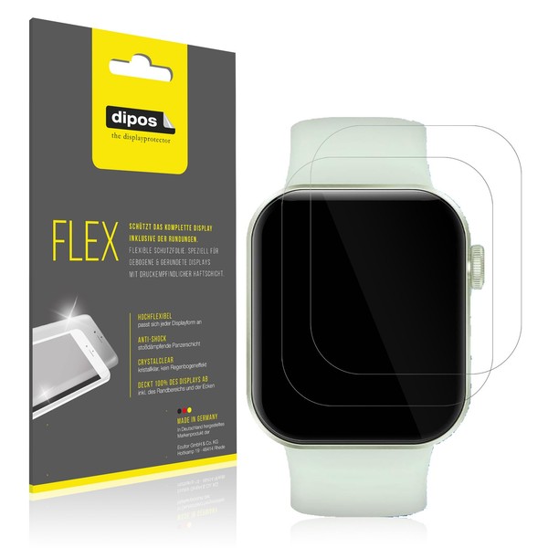 2X 3D Full Cover Schutzfolie FüR Ddxcaw Smartwatch P2 1.83 Zoll Panzerfolie-image
