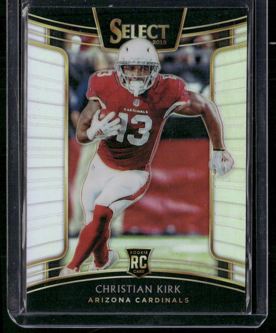 2018 Panini Select #65 Christian Kirk Silver Prizm