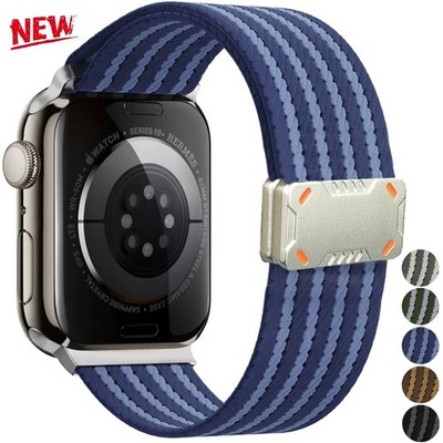 Armband Für Apple Watch 11 10 9 8 7 6 5 SE Ultra 44/45/46/49mm Nylon Ersatz Band