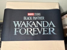 Marvel Black Panther Wakanda Forever Large 31x11 Gaming Mouse Pad Non-Slip