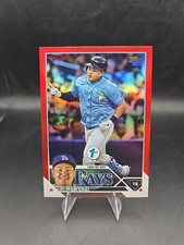 Topps 2023 Series 1 1st Edition Ji-Man Choi Red /50 #305 Tampa Bay Rays