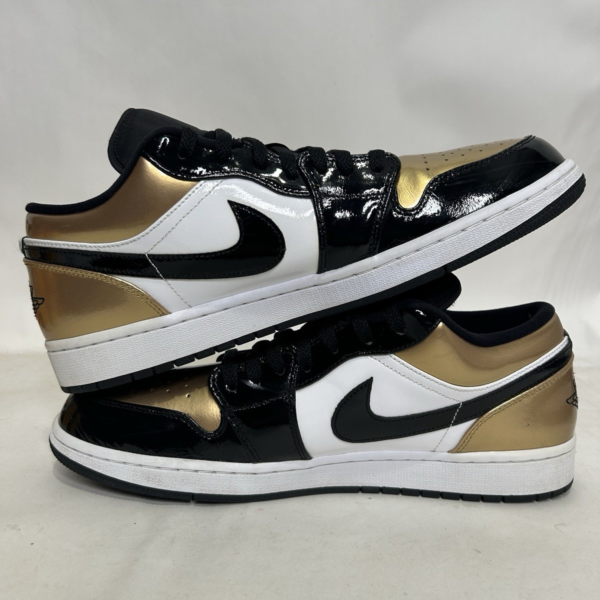 Size 13 - Air Jordan 1 Low Gold Toe for sale online | eBay