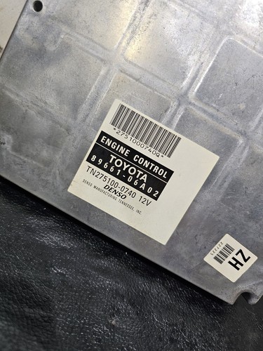 2003 2004 Toyota Camry 2.4L Engine Computer Module ECU ECM PCM 89661-06A02 - Picture 2 of 3