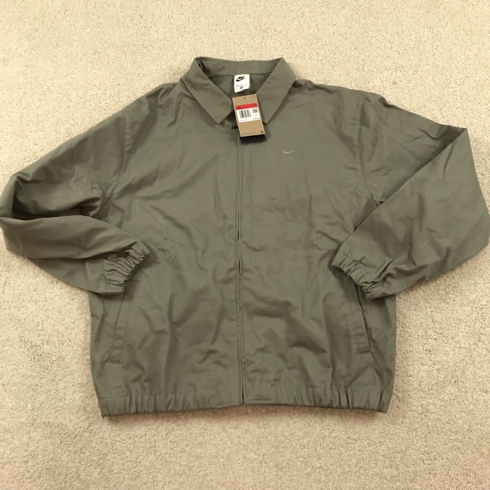 SACAI X NIKE Nike Life Harrington giacca full zip uomo grande nuova FN3230 320