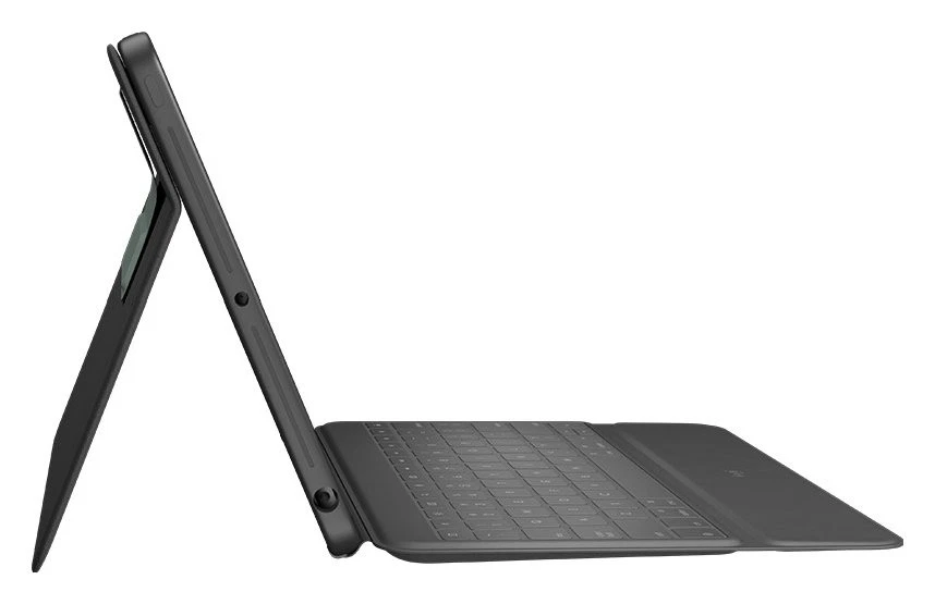 Logitech Custodia con tastiera IPAD 10.2 7TH ° 8TH ° 9TH RUGGED FOLIO Black 920 - Immagine 2 di 4