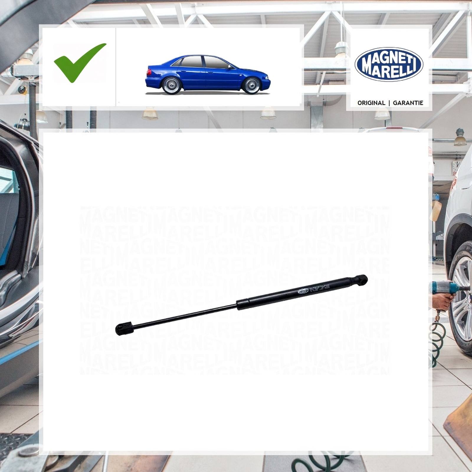Gasfeder, Koffer-/Laderaum Magneti Marelli für Audi 100 4A2, C4 2.4 D
