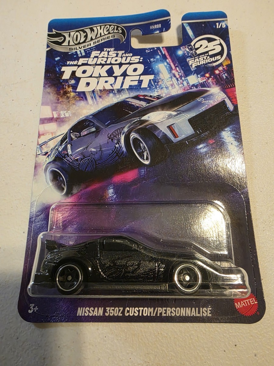 Hot Wheels Fast & Furious Tokyo Drift Silver Series Diecast Car 5