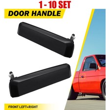 Black Door Handle Front Outer 2-20X Fit Nissan 1986-94 D21 Driver&Passenger Side