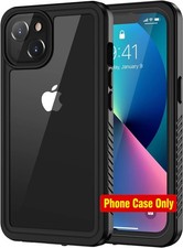 iPhone 13 Case, IP68 Waterproof Dustproof Shockproof Cases with Built-in Screen