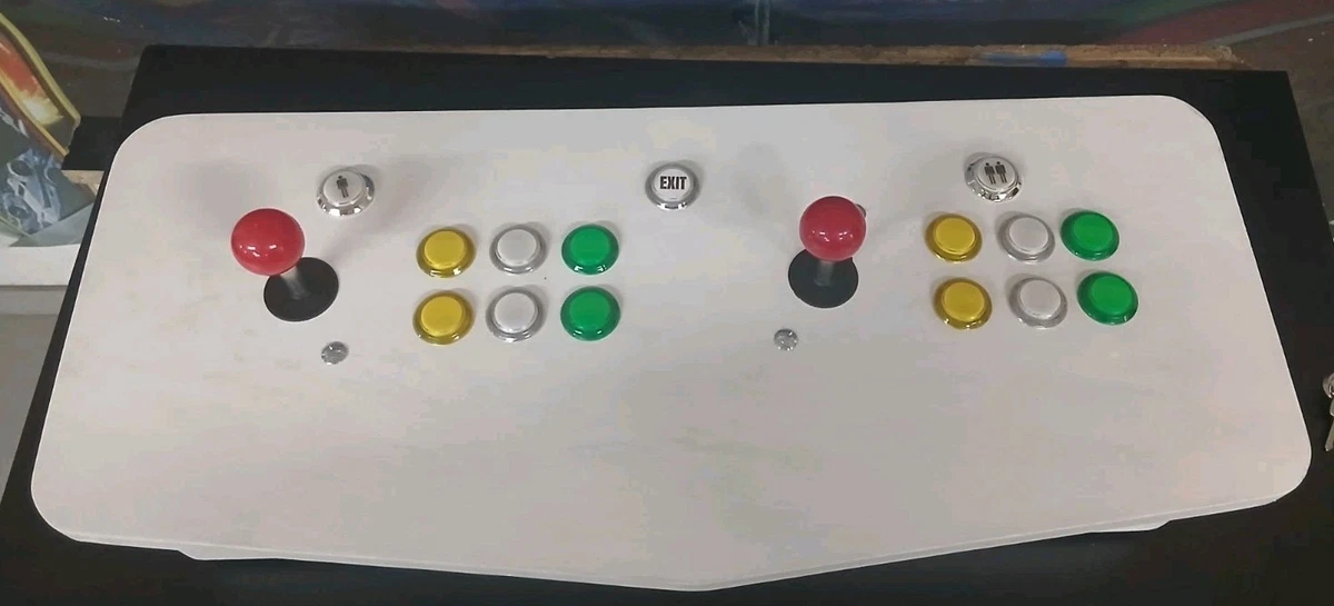 Borne Arcade Levier + 5 Boutons - Panneau De Contrôle Fonctionnel