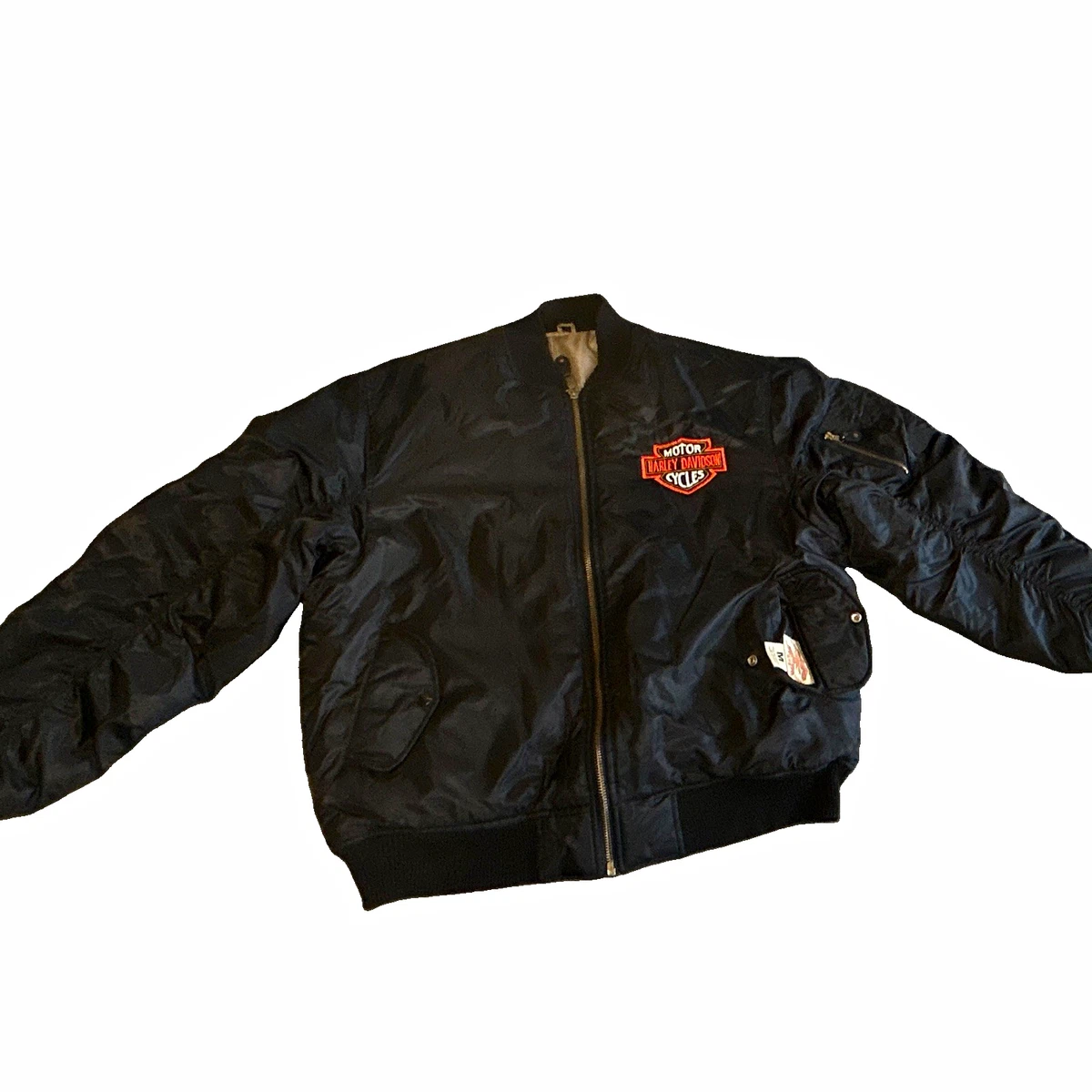 harley davidson bomber jacket products for sale | eBay