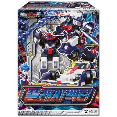 Metal Cardbot S Flashvector Race Car Transformer Robot Toy 2025 Flash Vector NEW