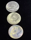 LOT OF 3!  1965 Kennedy Half Dollar 50C 40% Silver. Estate find.  Gem BU.