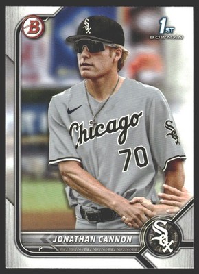 Jonathan Cannon #BD-180 2022 Bowman Draft Chicago White Sox