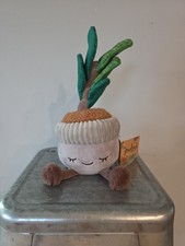 Greenhouse by Russ Casey The Fiddle Tree Plush Plant Leaf Fig New W/Tags 12 inch
