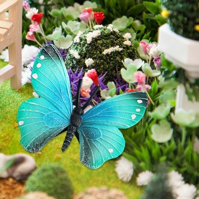 Miniatur Schmetterling Mini Figur Modell Geburtstag Tortenaufleger Wissenschaft Lernen