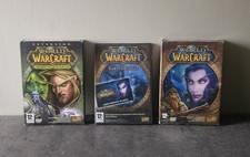 WORLD OF WARCRAFT lot de deux jeux DVD ROM pour PC MAC + Carte prépayée 60 jours