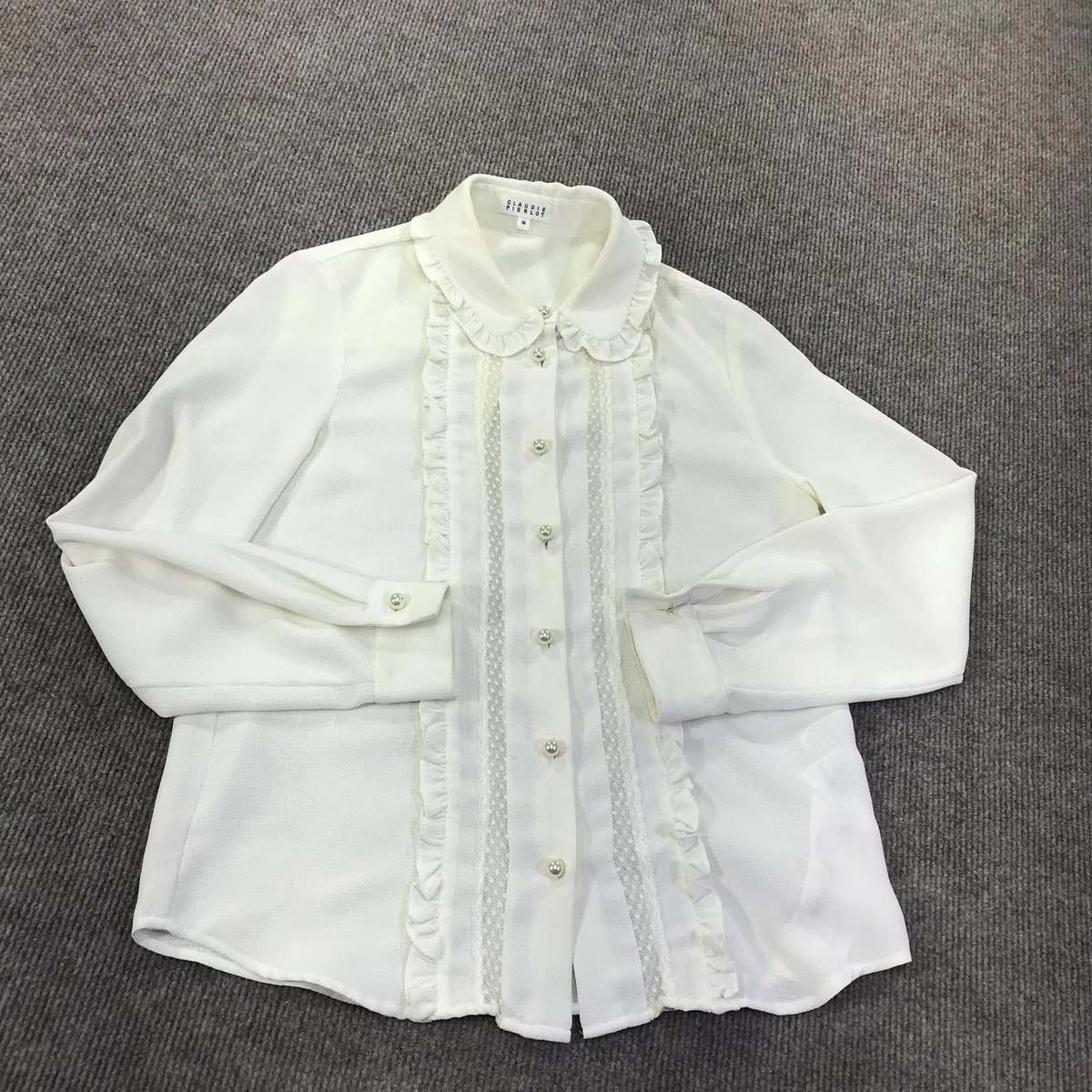 CLAUDIE PIERLOT パリで購入 白 レース　ブラウス 美品 CLAUDIE PIERLOT Tops & Blouses for Women for sale | eBay