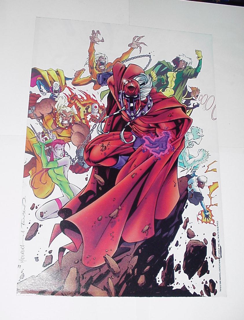 Age of Apocalypse Poster # 7 X-Men by Joe Madureira Magneto