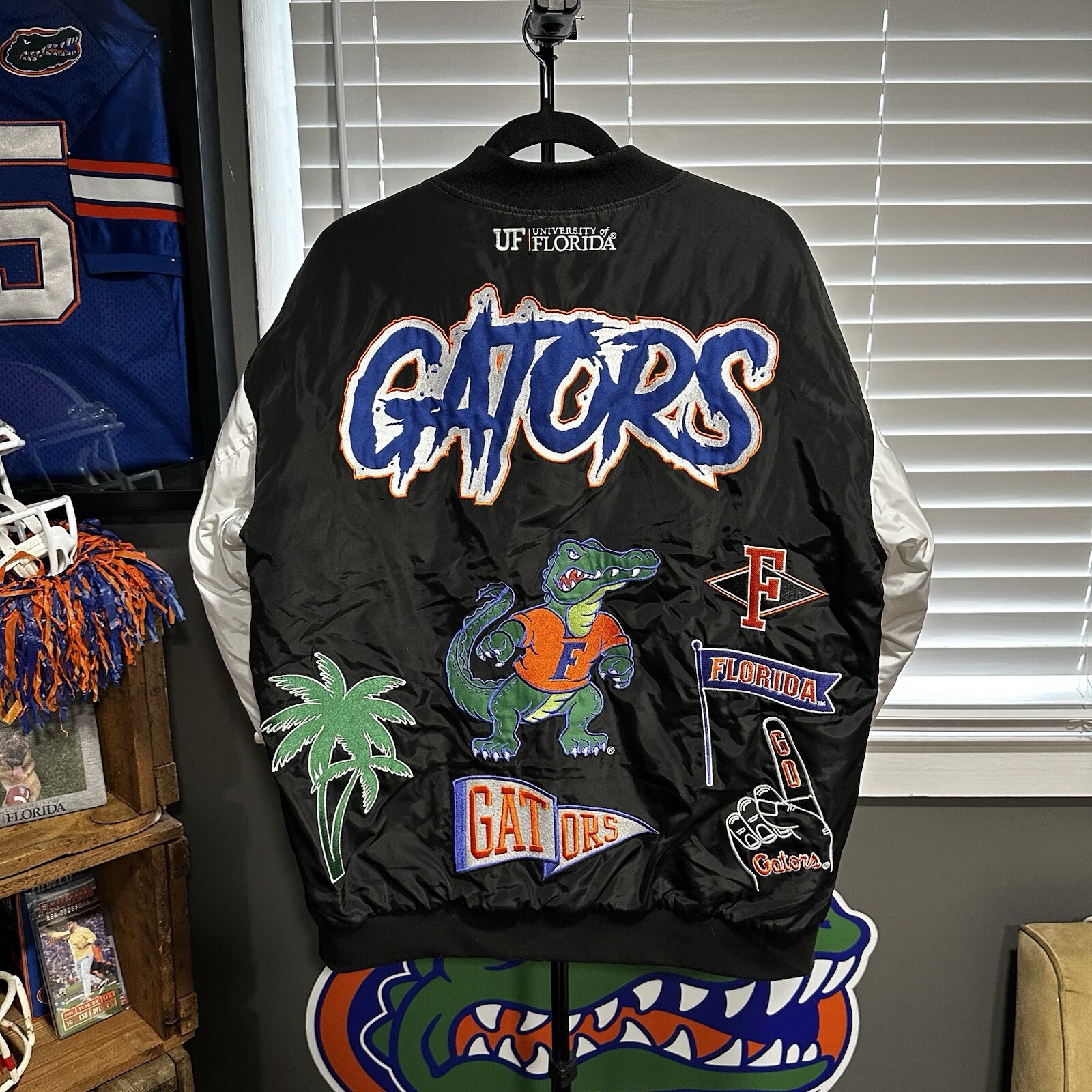 Florida Gators Patch Varsity Letterman Jacket Men… - image 2