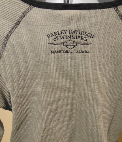 Harley Davidson women's crop top with bottom tie Med - Bild 4 von 6