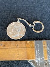 1917-1963 Commemorative John F Kennedy Robert 1925-1968 JFK Keychain