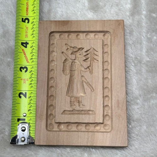 Vintage West German Wooden Springerle Cookie/Butter Mold Stamp - Picture 5 of 6