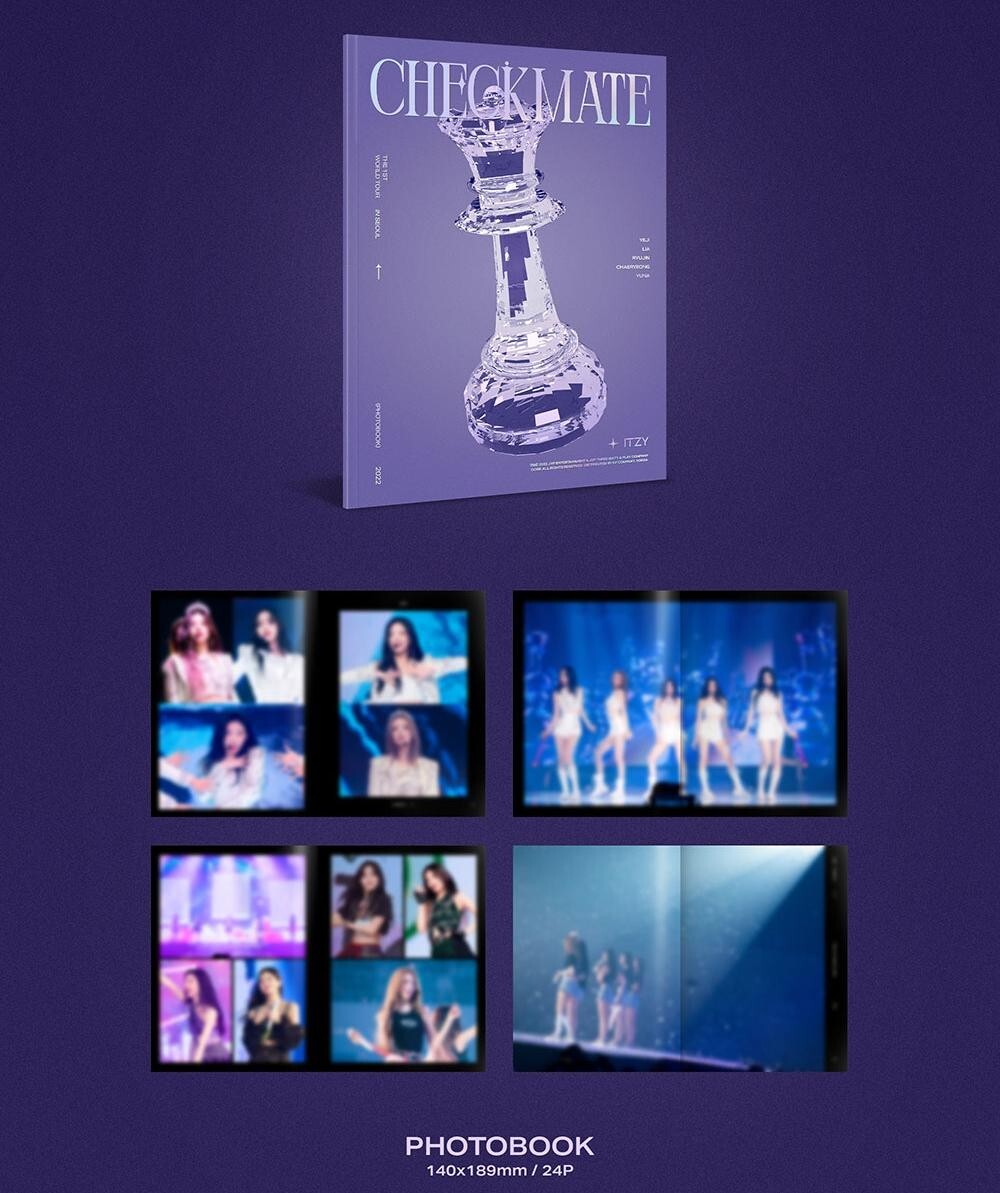 【新品未開封】ITZY 2022 ソウルコン CHECKMATE　Blu-ray 2022 itzy The 1st World Tour CHECKMATE in SEOUL Blu-ray