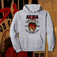 Akira Pill hoodie, T-Shirt Neo Tokyo Vintage Cyberpunk Kanji Anime, Japan new 