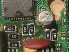 Ford F250 F350 Overhead console computer resistors 68 & 62 Ω OHM Panasonic Brand