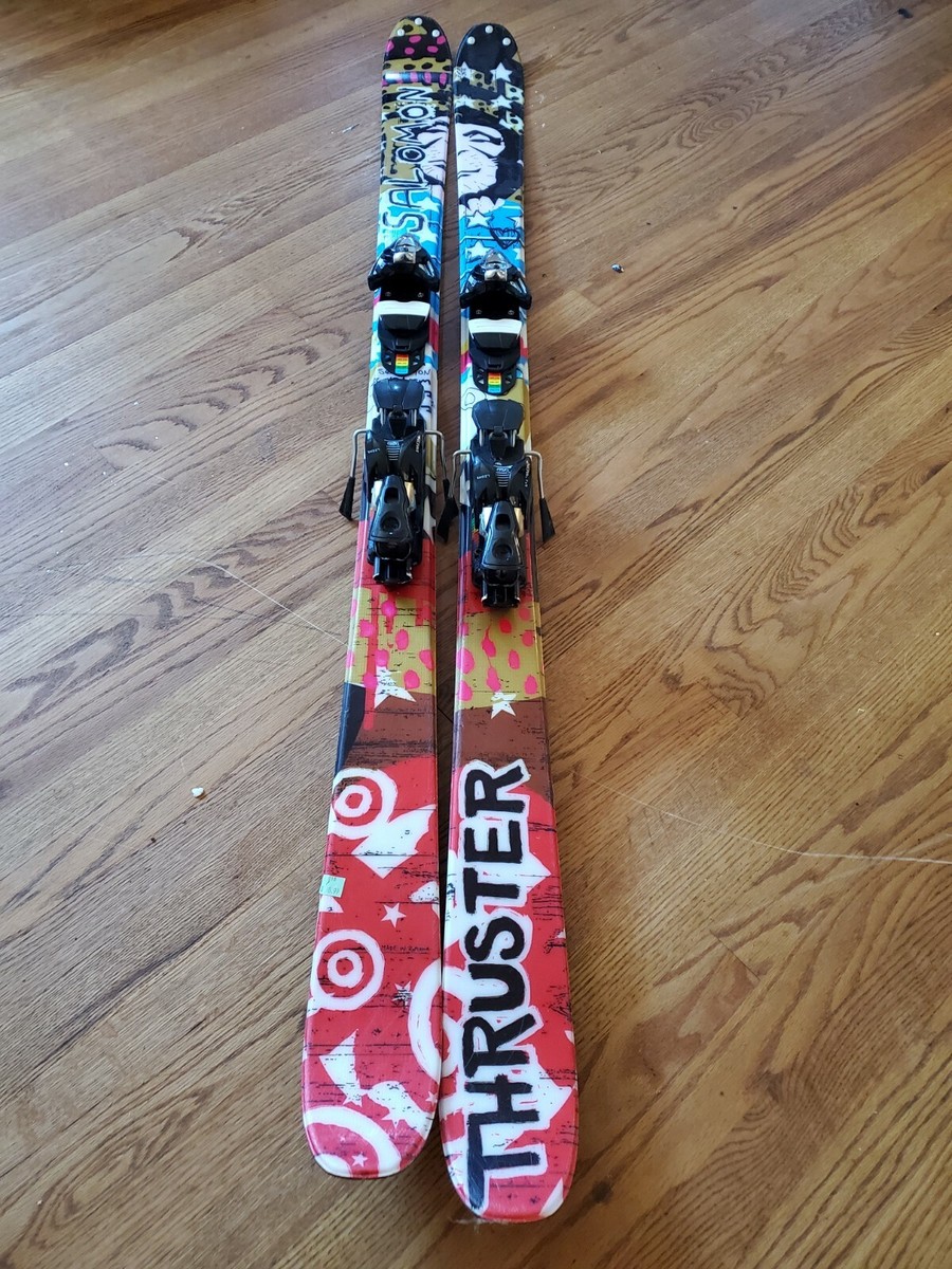 Skis 2008 Salomon Teneighty Thruster Salmon 12 bindings | eBay Skis 2008 Salomon Teneighty Thruster Salmon 12 bindings | eBay