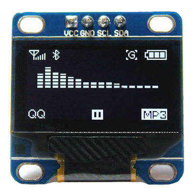 0.96'' I2C IIC SPI Serial 128X64 OLED LCD LED Display Module for Arduino White