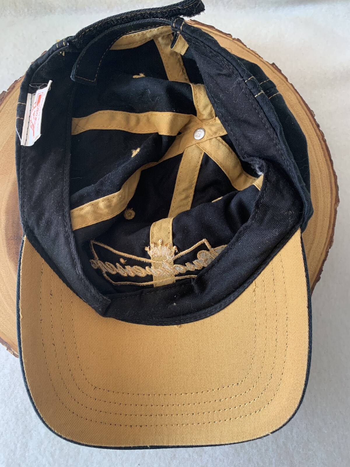 Budweiser Baseball Hat With Adjustable Strap Blac… - image 8